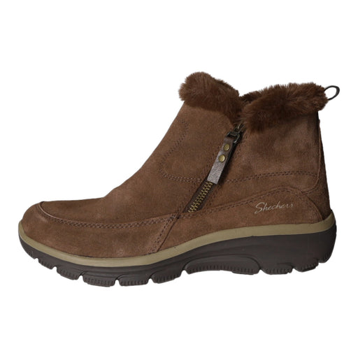 Skechers Schlupf-/Reißverschlußstiefelette Warmfutter bis 35mm Absatz (casual) Easy Going-Cool Zip - SchuhEggers.de