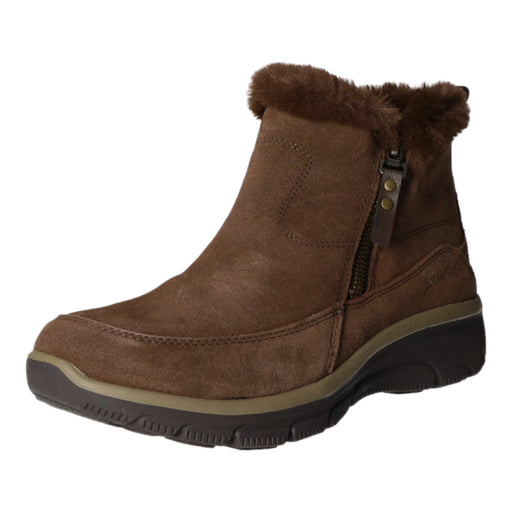 Skechers Schlupf-/Reißverschlußstiefelette Warmfutter bis 35mm Absatz (casual) Easy Going-Cool Zip - SchuhEggers.de