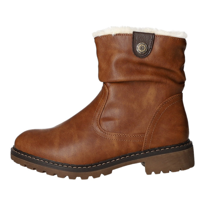 Alyssa Schlupf-/Reißverschlußstiefelette Warmfutter bis 35mm Absatz (casual)