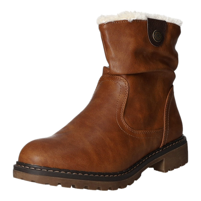 Alyssa Schlupf-/Reißverschlußstiefelette Warmfutter bis 35mm Absatz (casual) - SchuhEggers.de