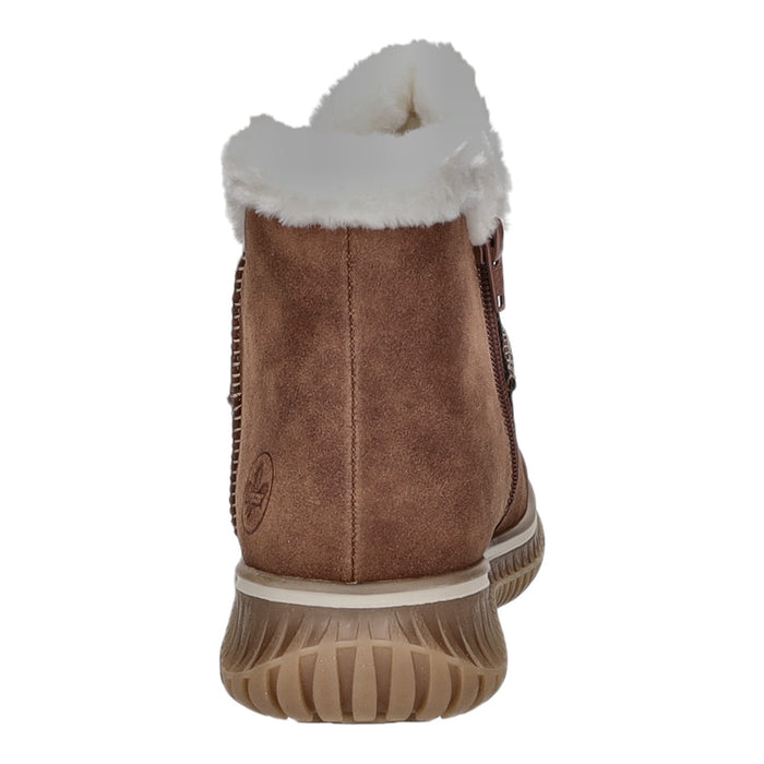 Rieker Schlupf-/Reißverschlußstiefelette Warmfutter bis 35mm Absatz (casual) - SchuhEggers.de