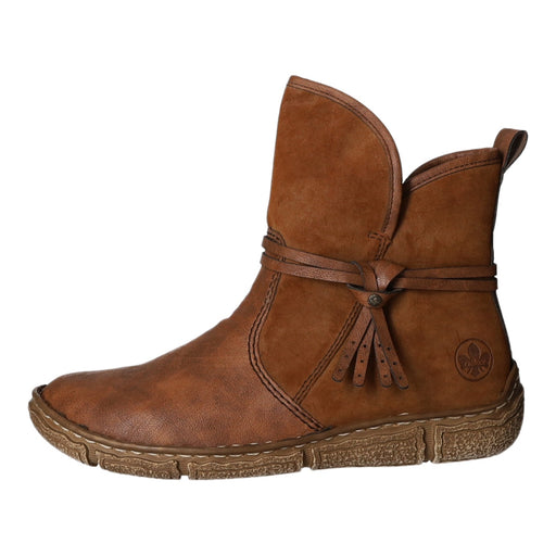 Rieker Schlupf-/Reißverschlußstiefelette Warmfutter bis 35mm Absatz (casual) - SchuhEggers.de