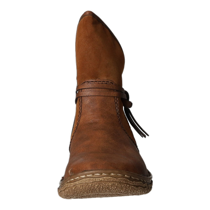 Rieker Schlupf-/Reißverschlußstiefelette Warmfutter bis 35mm Absatz (casual)