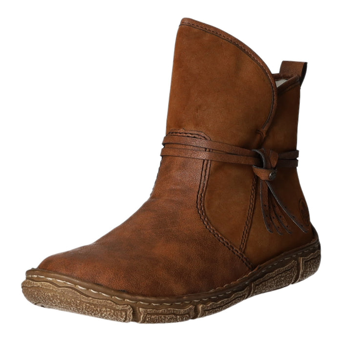 Rieker Schlupf-/Reißverschlußstiefelette Warmfutter bis 35mm Absatz (casual)