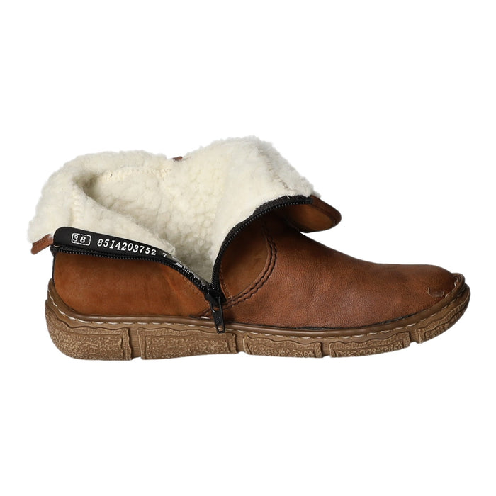 Rieker Schlupf-/Reißverschlußstiefelette Warmfutter bis 35mm Absatz (casual)