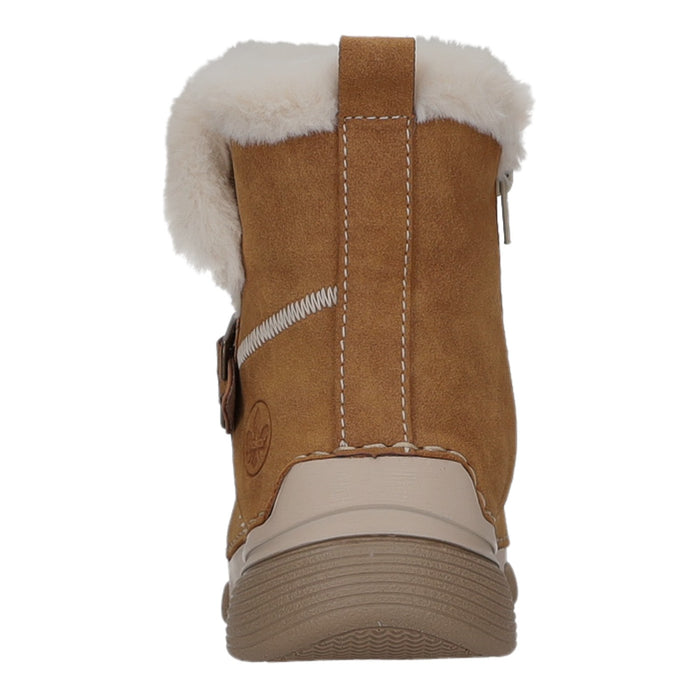 Rieker Schlupf-/Reißverschlußstiefelette Warmfutter bis 35mm Absatz (casual)