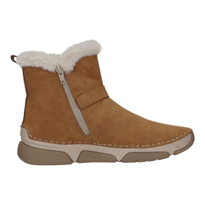 Rieker Schlupf-/Reißverschlußstiefelette Warmfutter bis 35mm Absatz (casual)