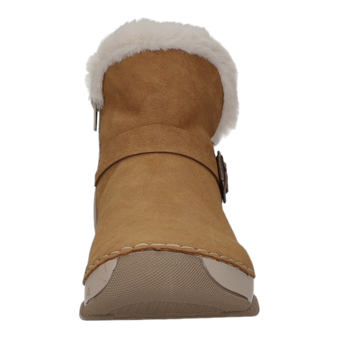 Rieker Schlupf-/Reißverschlußstiefelette Warmfutter bis 35mm Absatz (casual)