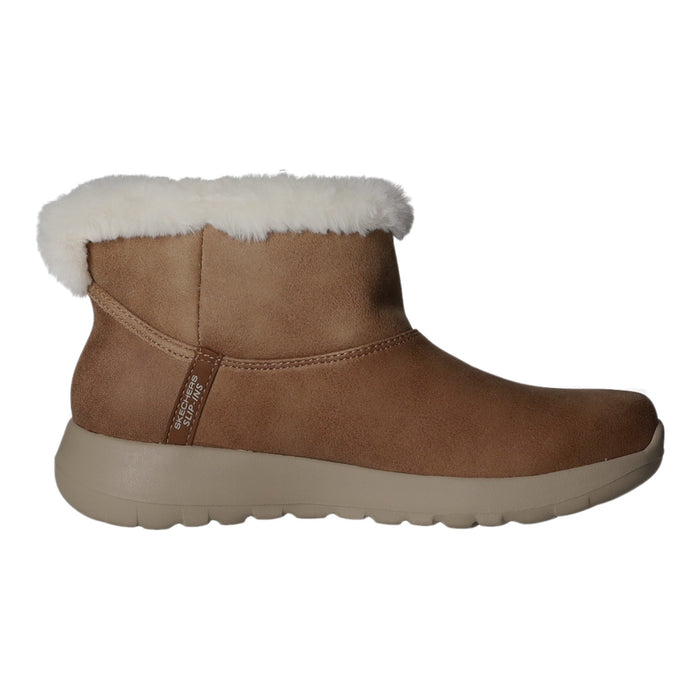 Skechers Schlupf-/Reißverschlußstiefelette Warmfutter bis 35mm Absatz (casual) ON-THE-GO JOY-Cozy Dream - SchuhEggers.de