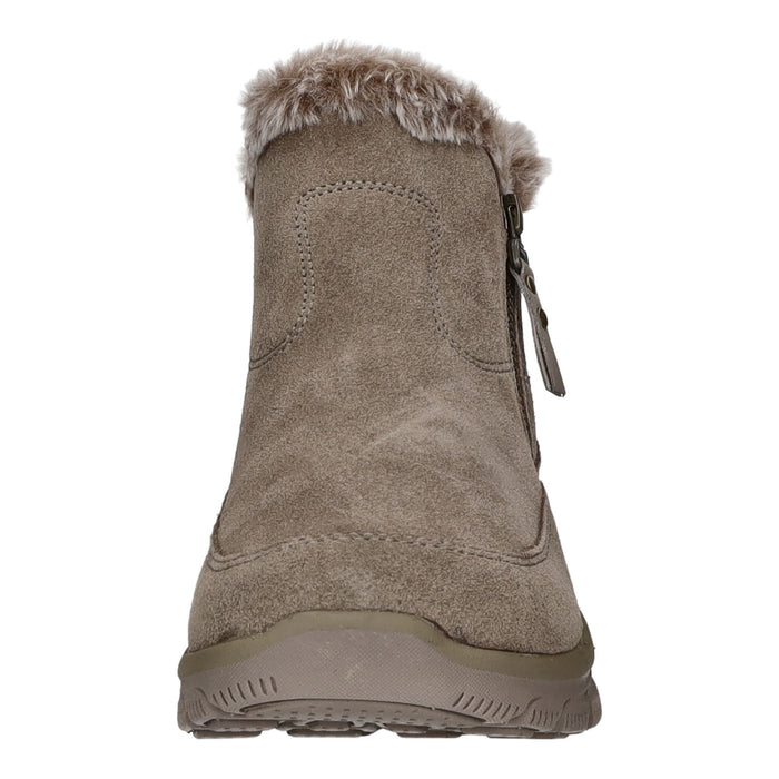Skechers Schlupf-/Reißverschlußstiefelette Warmfutter bis 35mm Absatz (casual) Easy Going-COOL ZIP! - SchuhEggers.de