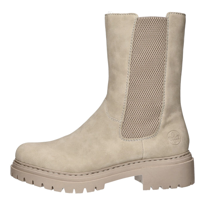 Rieker Schlupf-/Reißverschlußstiefelette Warmfutter bis 35mm Absatz (casual)