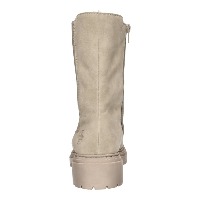 Rieker Schlupf-/Reißverschlußstiefelette Warmfutter bis 35mm Absatz (casual)