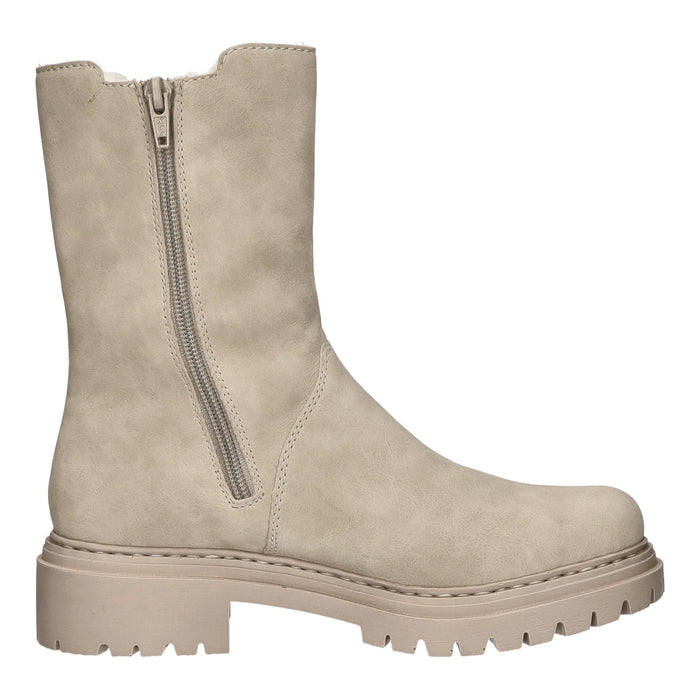 Rieker Schlupf-/Reißverschlußstiefelette Warmfutter bis 35mm Absatz (casual)