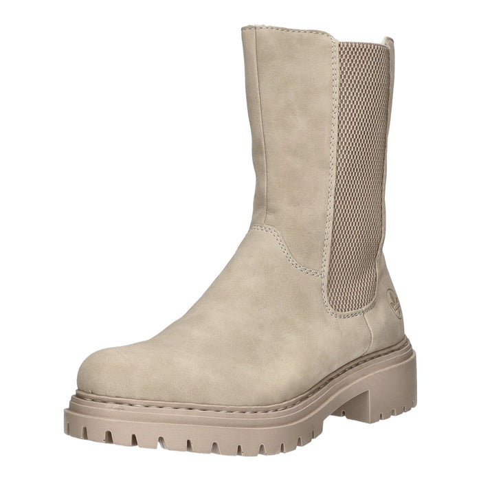 Rieker Schlupf-/Reißverschlußstiefelette Warmfutter bis 35mm Absatz (casual)
