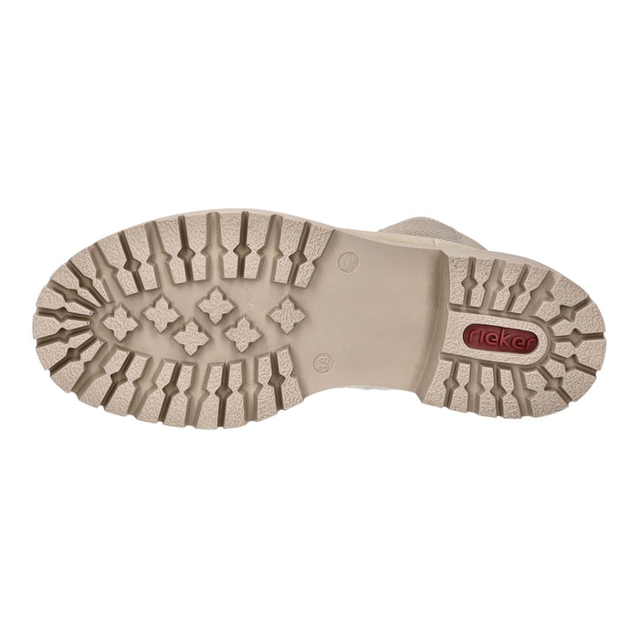 Rieker Schlupf-/Reißverschlußstiefelette Warmfutter bis 35mm Absatz (casual)