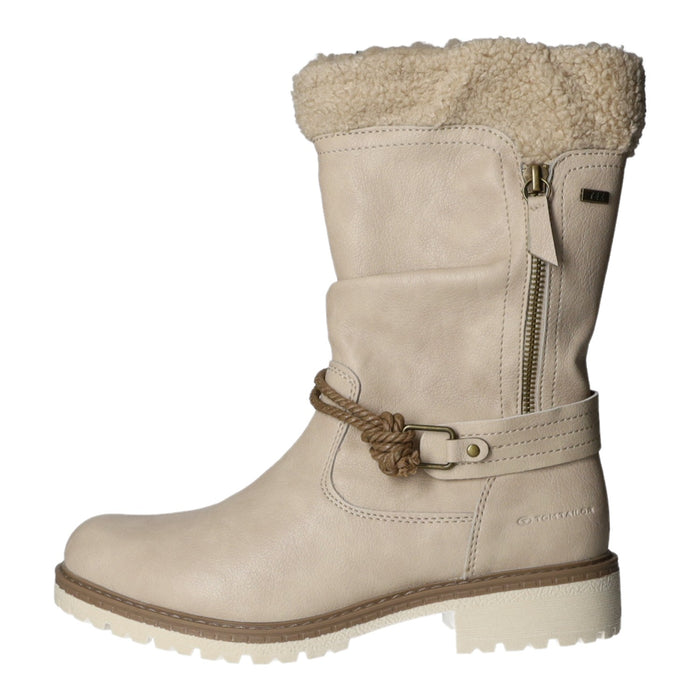 Tom Tailor Schlupf-/Reißverschlußstiefelette Warmfutter bis 35mm Absatz (casual) - SchuhEggers.de