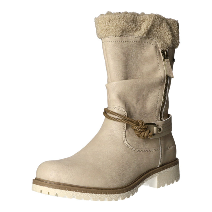 Tom Tailor Schlupf-/Reißverschlußstiefelette Warmfutter bis 35mm Absatz (casual) - SchuhEggers.de