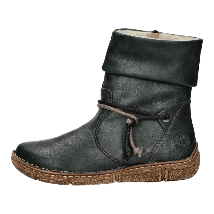 Rieker Schlupf-/Reißverschlußstiefelette Warmfutter bis 35mm Absatz (casual) - SchuhEggers.de