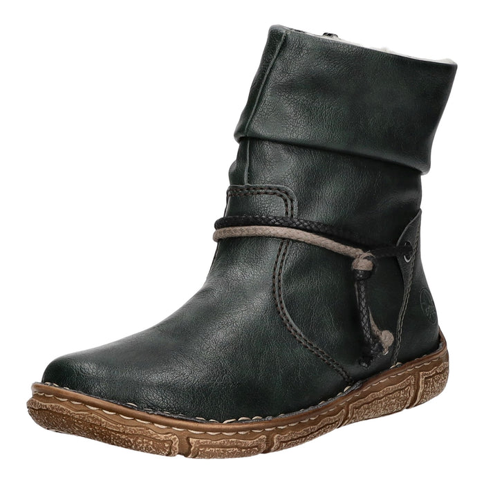 Rieker Schlupf-/Reißverschlußstiefelette Warmfutter bis 35mm Absatz (casual) - SchuhEggers.de