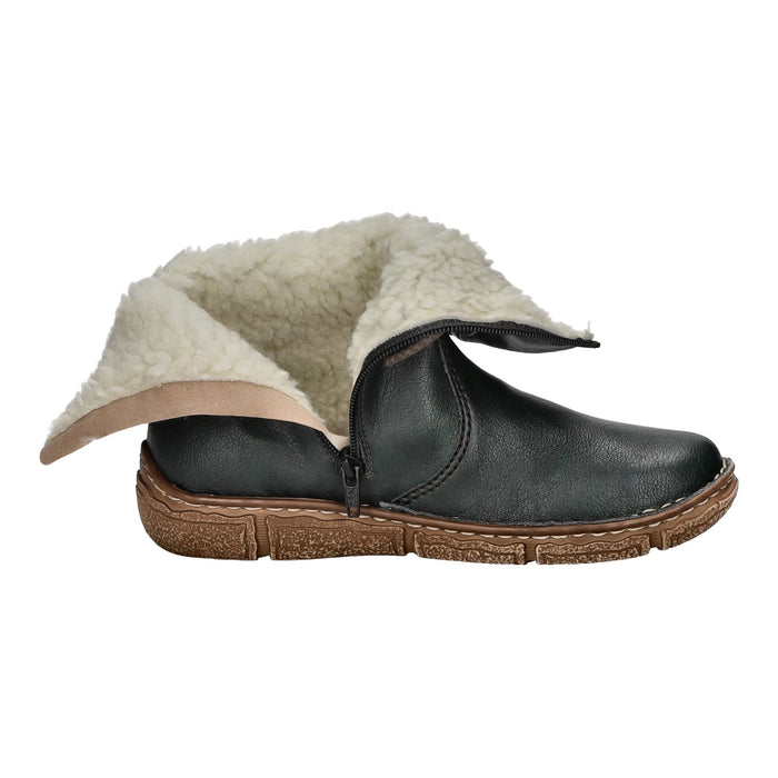 Rieker Schlupf-/Reißverschlußstiefelette Warmfutter bis 35mm Absatz (casual) - SchuhEggers.de