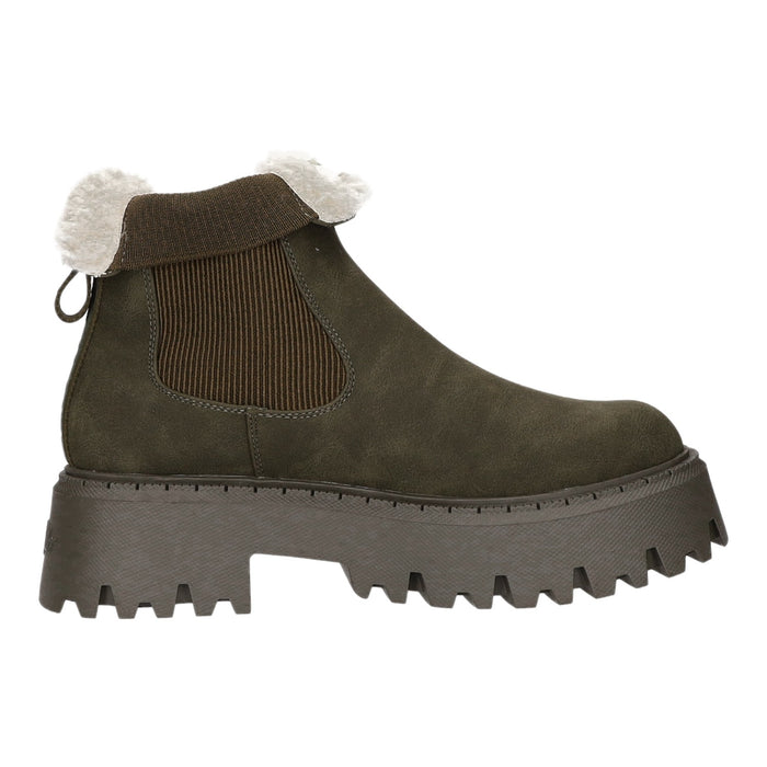 Buffalo Schlupf-/Reißverschlußstiefelette Warmfutter bis 35mm Absatz (casual) Aspen Chelsea Warm - SchuhEggers.de