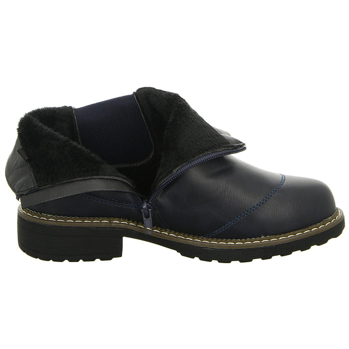 Alyssa Schlupf-/Reißverschlußstiefelette Warmfutter bis 35mm Absatz (casual)