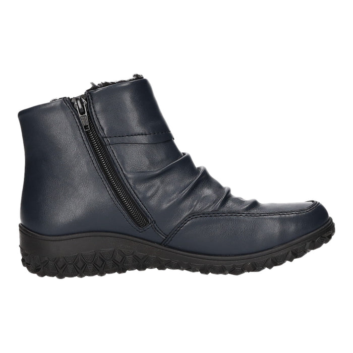 Rieker Schlupf-/Reißverschlußstiefelette Warmfutter bis 35mm Absatz (casual) - SchuhEggers.de