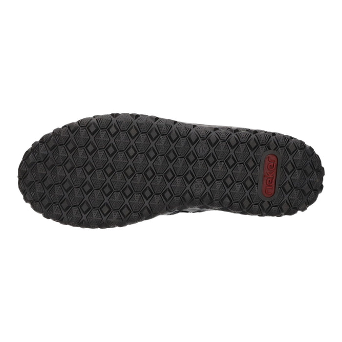 Rieker Schlupf-/Reißverschlußstiefelette Warmfutter bis 35mm Absatz (casual)