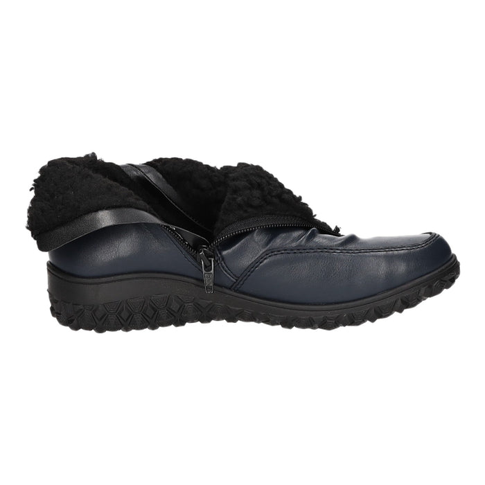 Rieker Schlupf-/Reißverschlußstiefelette Warmfutter bis 35mm Absatz (casual) - SchuhEggers.de