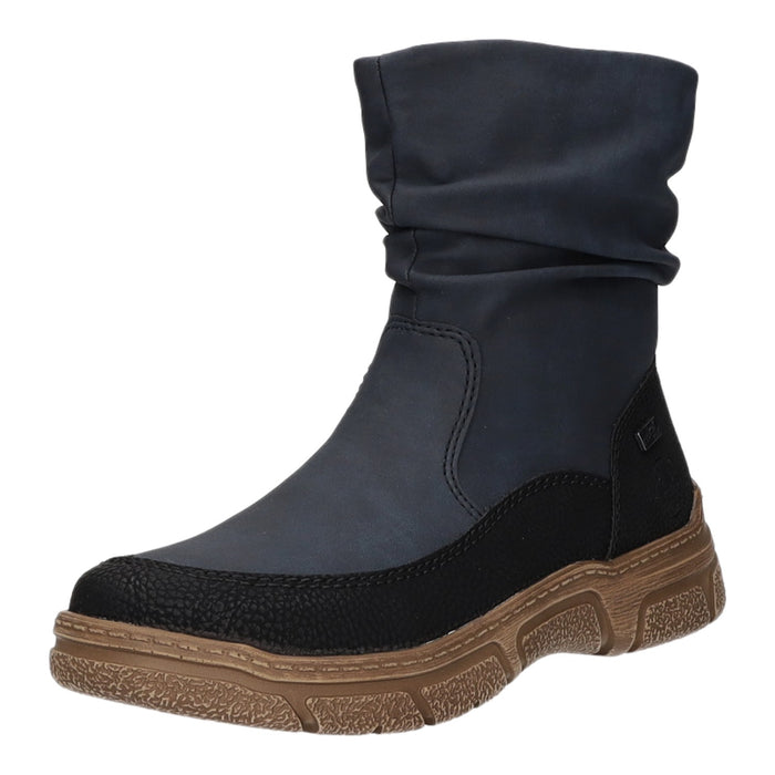 Rieker Schlupf-/Reißverschlußstiefelette Warmfutter bis 35mm Absatz (casual) - SchuhEggers.de