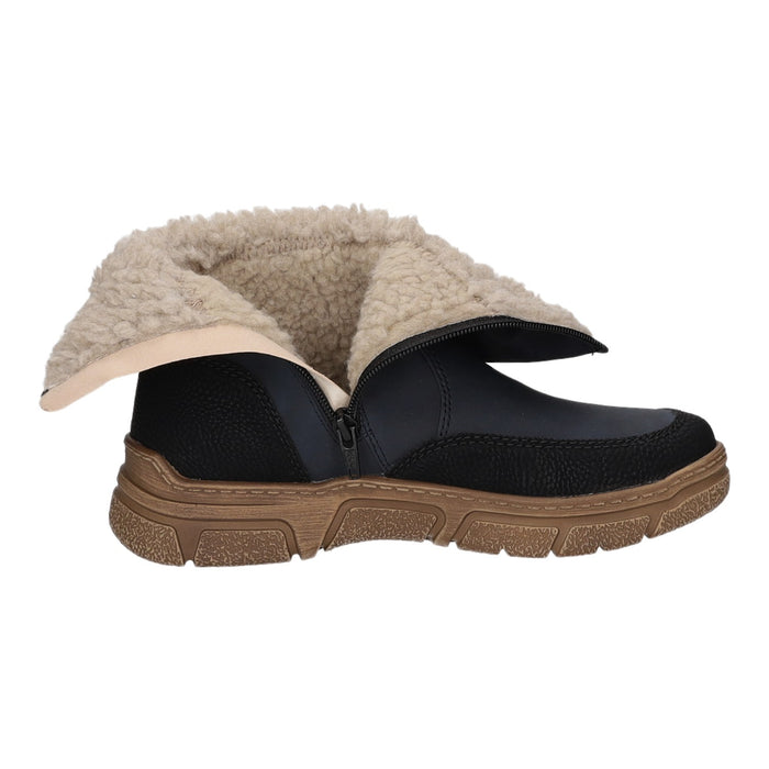Rieker Schlupf-/Reißverschlußstiefelette Warmfutter bis 35mm Absatz (casual) - SchuhEggers.de