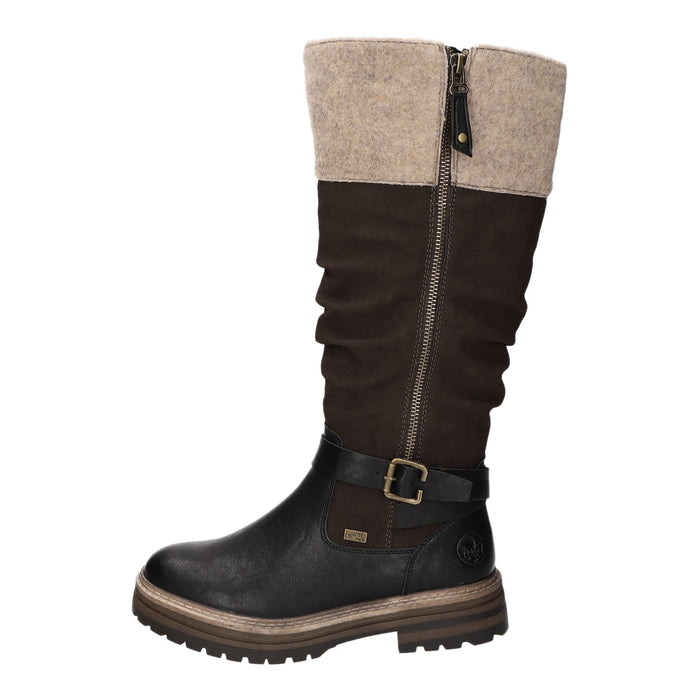Rieker Langschaftstiefel Warmfutter bis 35mm Absatz (casual) - SchuhEggers.de