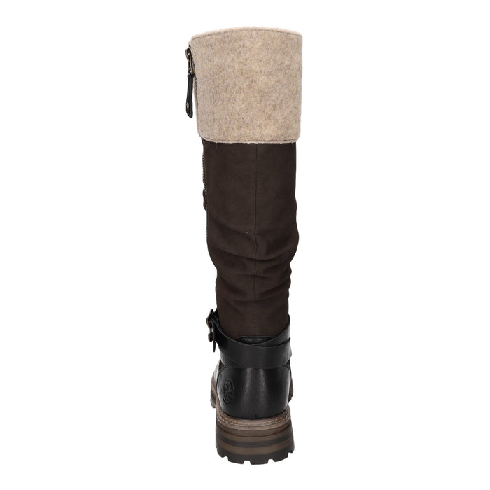 Rieker Langschaftstiefel Warmfutter bis 35mm Absatz (casual) - SchuhEggers.de