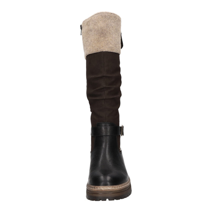 Rieker Langschaftstiefel Warmfutter bis 35mm Absatz (casual) - SchuhEggers.de
