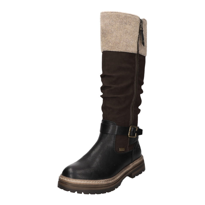 Rieker Langschaftstiefel Warmfutter bis 35mm Absatz (casual) - SchuhEggers.de