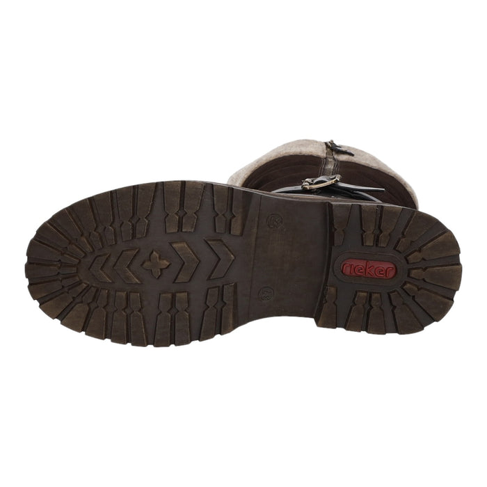 Rieker Langschaftstiefel Warmfutter bis 35mm Absatz (casual) - SchuhEggers.de