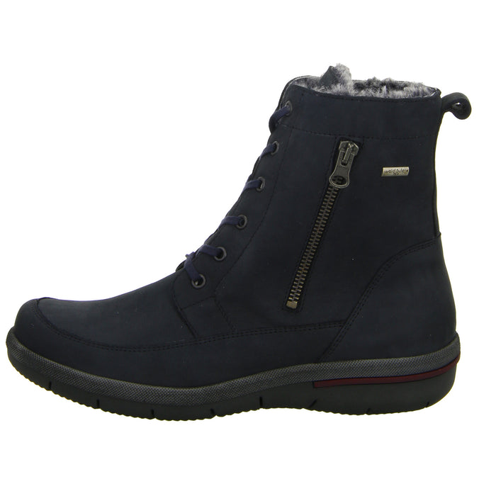 Waldläufer Stiefelette Warmfutter mit Mehrweite (diverse Böden) Hadessa - SchuhEggers.de