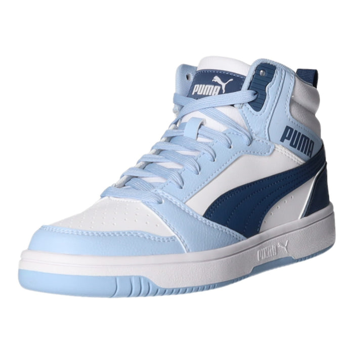 PUMA Schnürstiefelette Kaltfutter Puma Rebound V6 Mid Jr - SchuhEggers.de