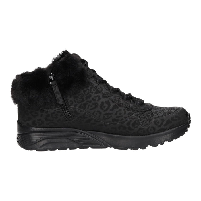 Skechers Schnürstiefelette Warmfutter Uno Lite-COZY LEOPARD - SchuhEggers.de