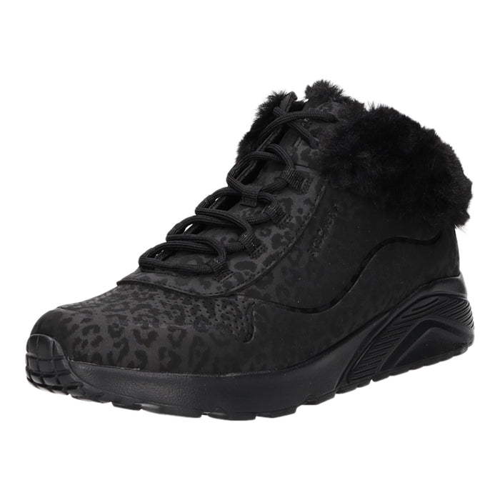 Skechers Schnürstiefelette Warmfutter Uno Lite-COZY LEOPARD - SchuhEggers.de