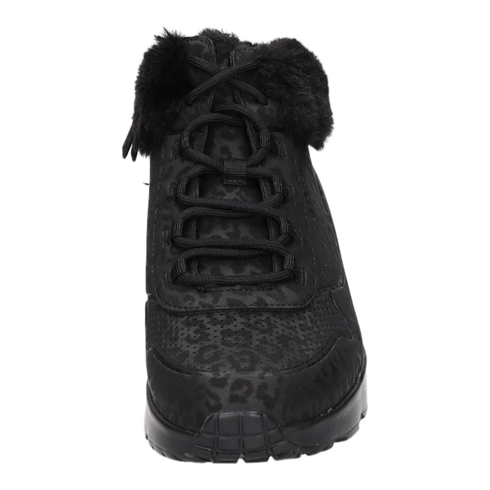 Skechers Schnürstiefelette Warmfutter Uno Lite-COZY LEOPARD - SchuhEggers.de