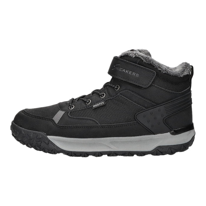Sneakers Schlupf-/Klettstiefelette Warmfutter
