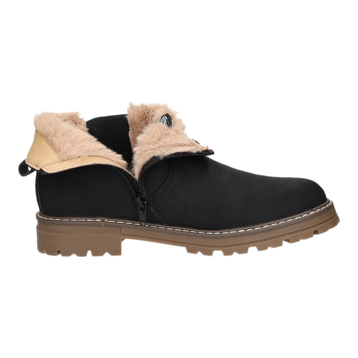 girlZ onlY Schlupf-/Klettstiefelette Warmfutter