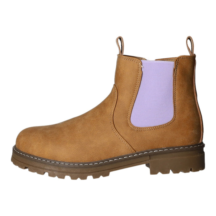 girlZ onlY Schlupf-/Klettstiefelette Warmfutter