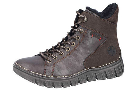 Rieker Schnürstiefelette Warmfutter bis 35mm Absatz (casual)