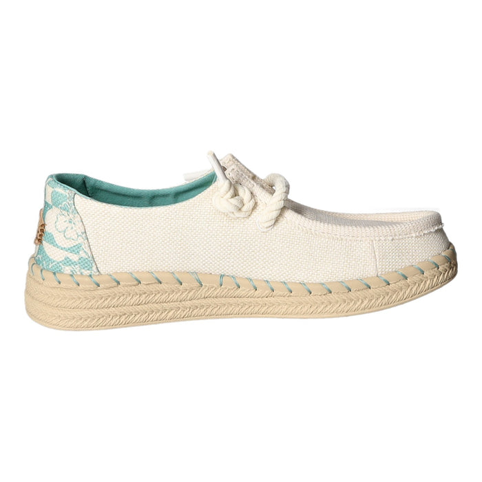 hey dude Schnürhalbschuh Freizeit (Casual) WENDY ESPADRILLE HIBISCUS - SchuhEggers.de