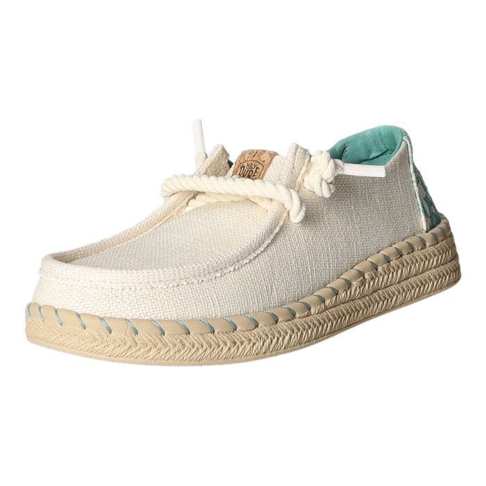 hey dude Schnürhalbschuh Freizeit (Casual) WENDY ESPADRILLE HIBISCUS - SchuhEggers.de