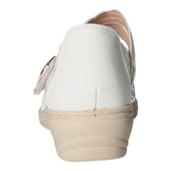 Donna Andrea Slipper/Kletthalbschuh luftdurchlässig (durchbrochenes/geflochtenes Obermaterial)