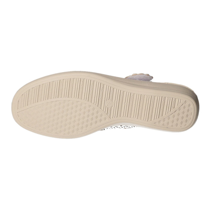 Donna Andrea Slipper/Kletthalbschuh luftdurchlässig (durchbrochenes/geflochtenes Obermaterial)