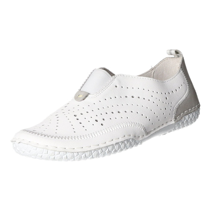 Rieker Slipper/Kletthalbschuh luftdurchlässig (durchbrochenes/geflochtenes Obermaterial)